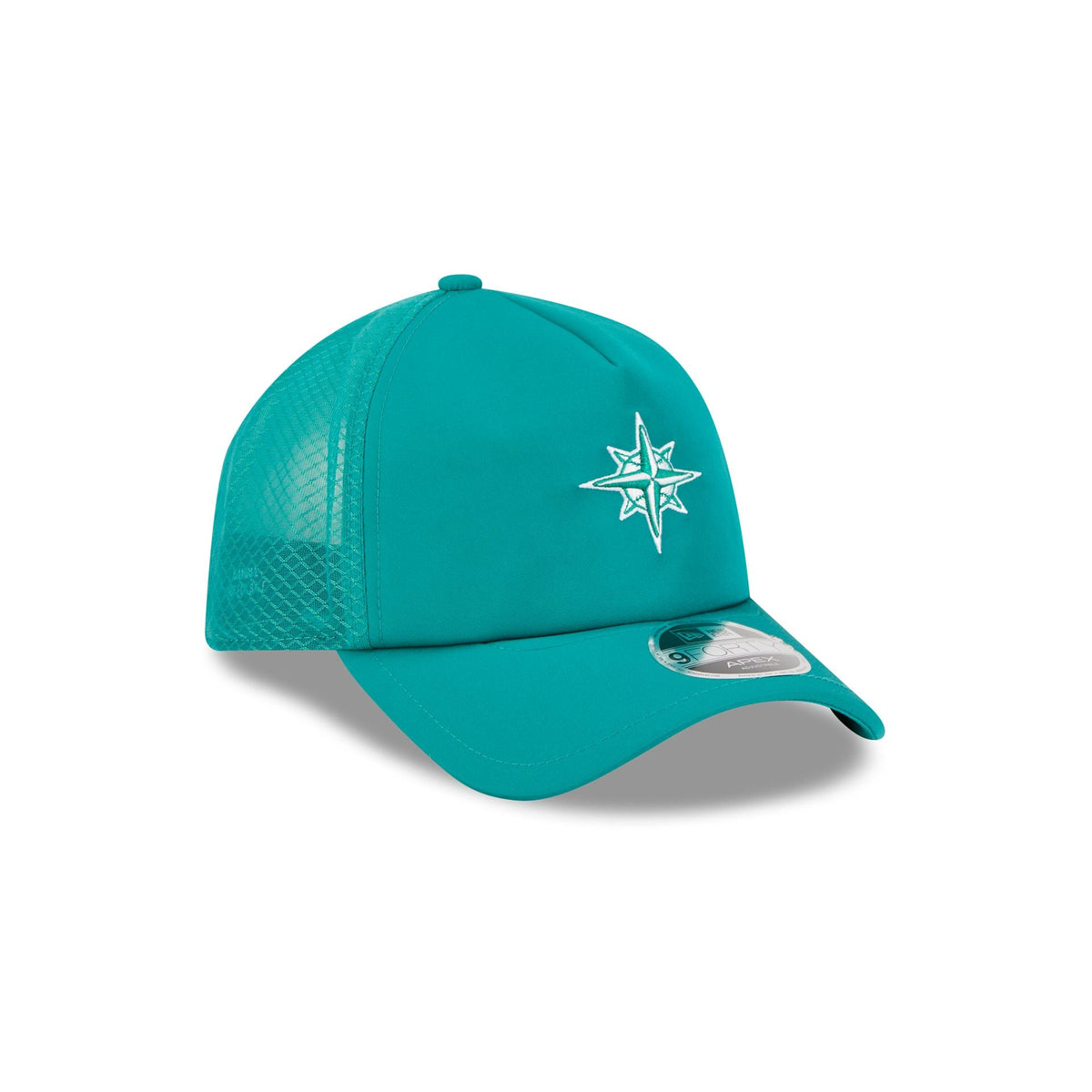 Seattle Mariners 2026 Batting Practice Alt Compass 9FORTY APEX Trucker Hat