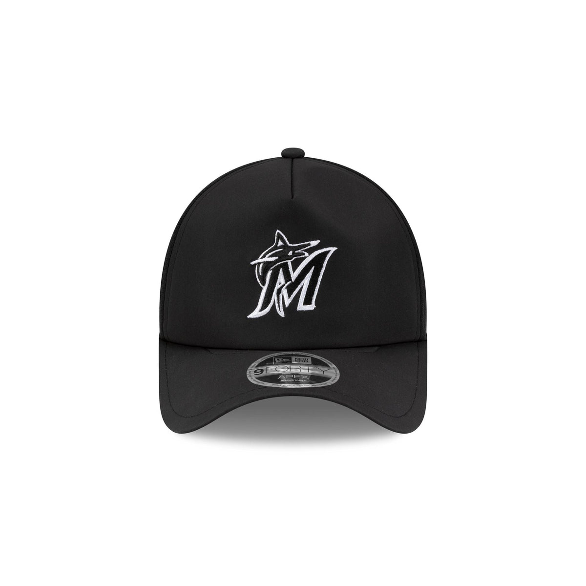 Miami Marlins 2026 Batting Practice 9FORTY APEX Trucker Hat