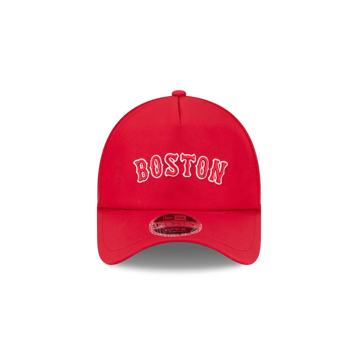Boston Red Sox 2026 Batting Practice Alt Wordmark 9FORTY APEX Trucker Hat