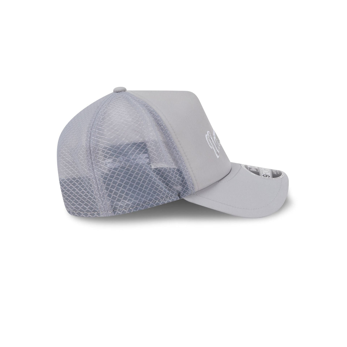 New York Mets 2026 Batting Practice Gray 9FORTY APEX Trucker Hat