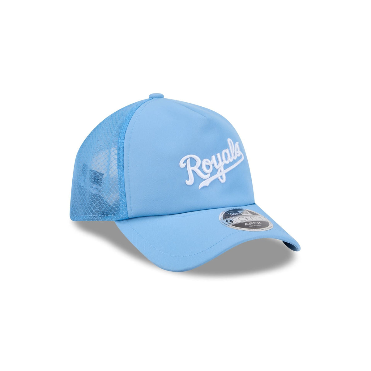 Kansas City Royals 2026 Batting Practice Alt Wordmark 9FORTY APEX Trucker Hat