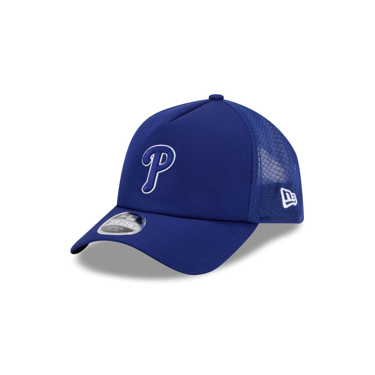 Philadelphia Phillies 2026 Batting Practice Colorway 9FORTY APEX Trucker Hat