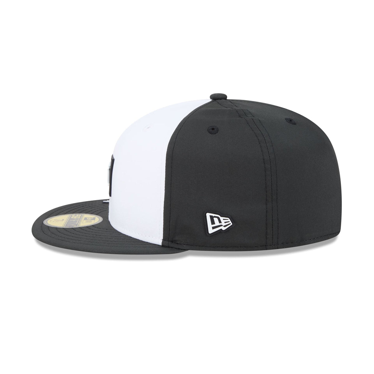 Miami Marlins 2026 Clubhouse Black & White 59FIFTY Fitted Hat