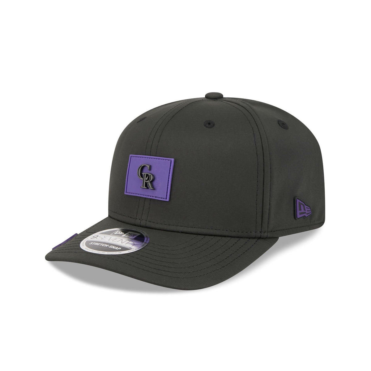 Colorado Rockies 2026 Clubhouse 9SEVENTY Stretch-Snap Hat