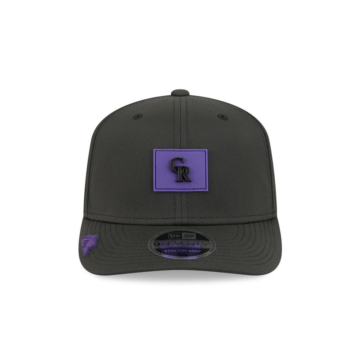 Colorado Rockies 2026 Clubhouse 9SEVENTY Stretch-Snap Hat