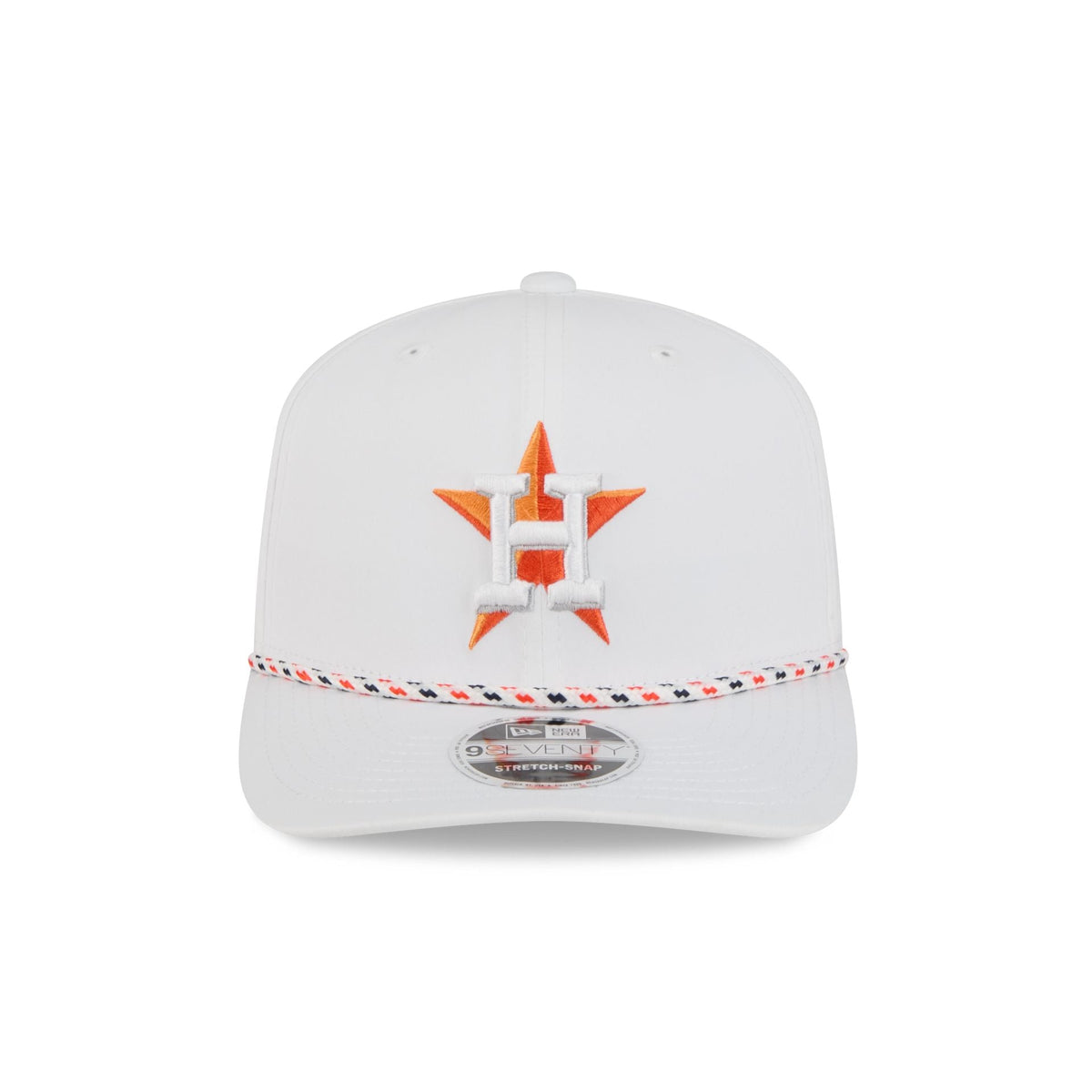 Houston Astros Optic White Performance Rope 9SEVENTY Stretch-Snap Hat