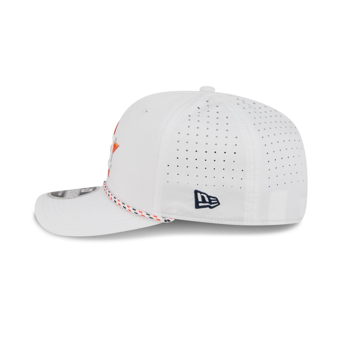 Houston Astros Optic White Performance Rope 9SEVENTY Stretch-Snap Hat