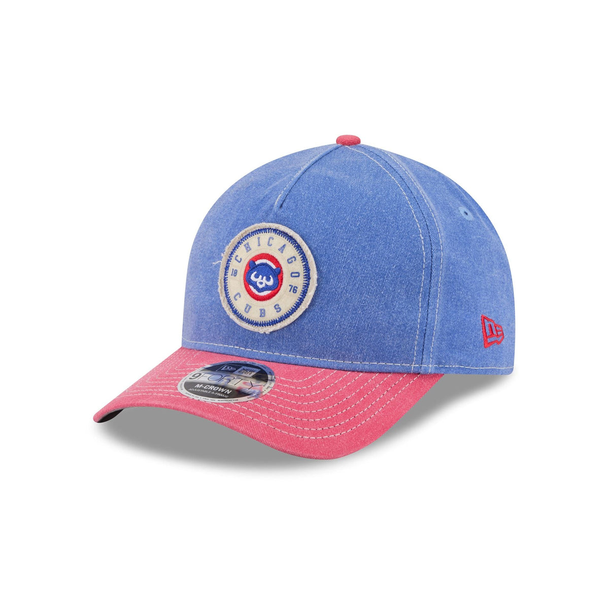 Chicago Cubs Felt 9FORTY M-Crown A-Frame Snapback Hat