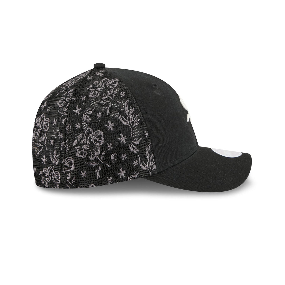 Chicago White Sox Floral Mesh Women's 9FORTY M-Crown Trucker Hat