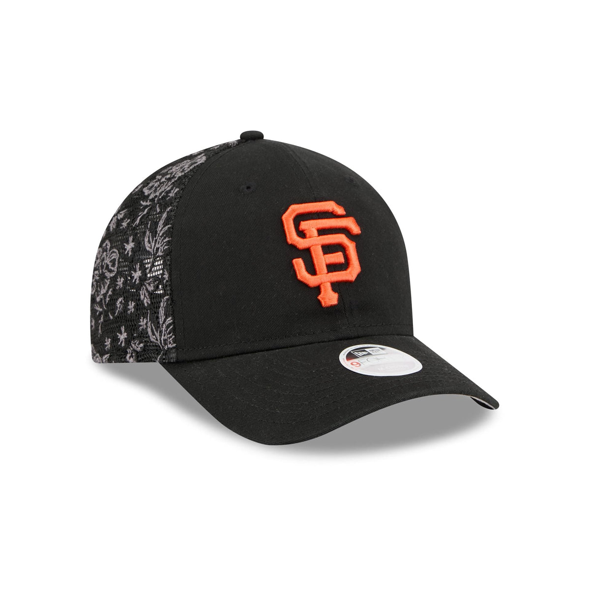 San Francisco Giants Floral Mesh Women's 9FORTY M-Crown Trucker Hat