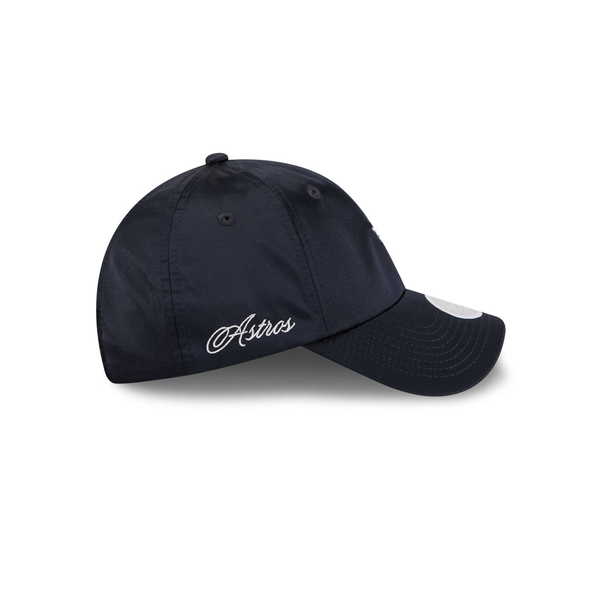 Houston Astros Satin Open Back Ponytail Adjustable Hat