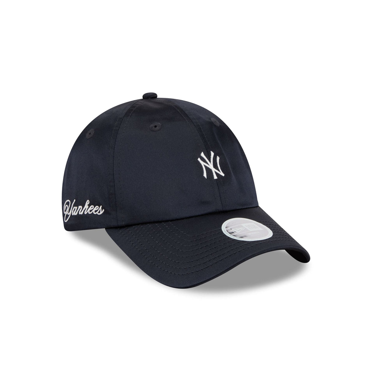 New York Yankees Satin Open Back Ponytail Adjustable Hat