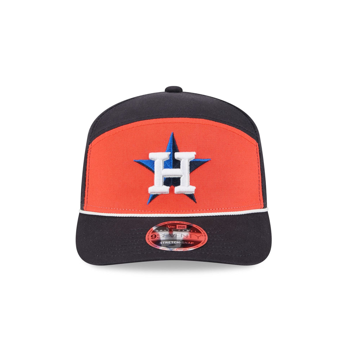 Houston Astros Split Panel 9SEVENTY Stretch-Snap Hat