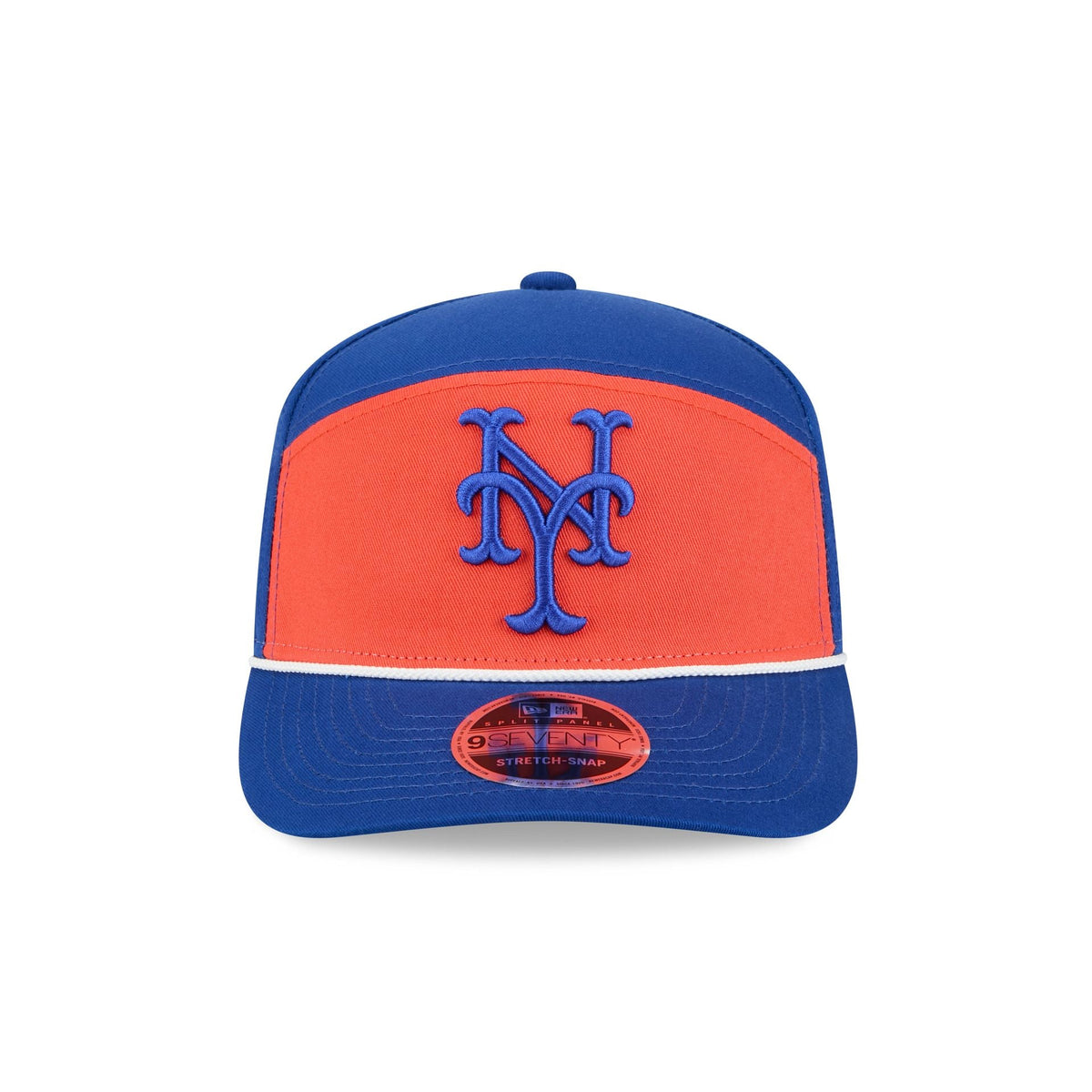 New York Mets Split Panel 9SEVENTY Stretch-Snap Hat