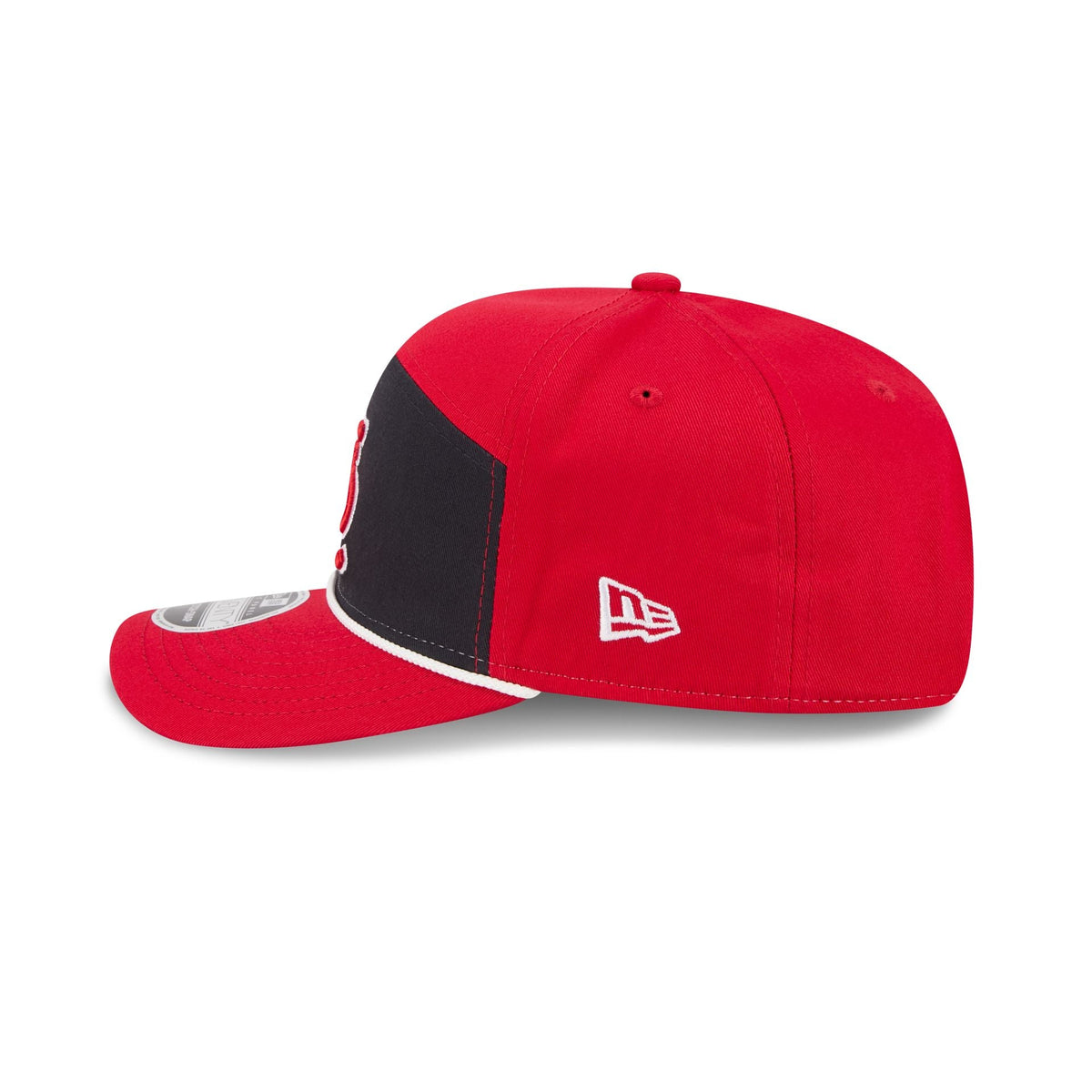 St. Louis Cardinals Split Panel 9SEVENTY Stretch-Snap Hat