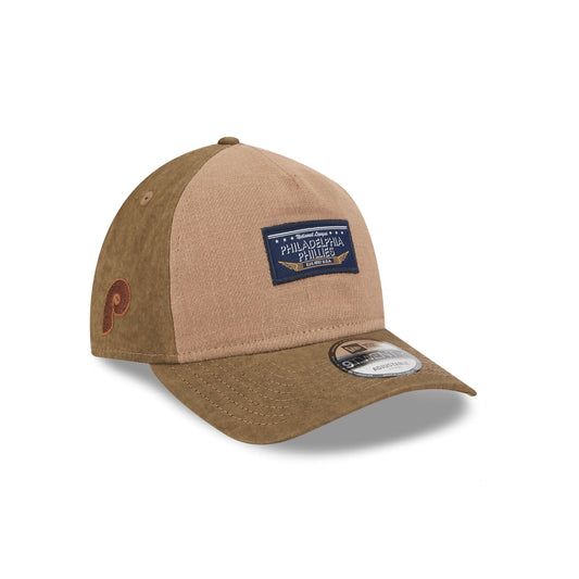 Philadelphia Phillies Utility Linen 9TWENTY A-Frame Adjustable Hat