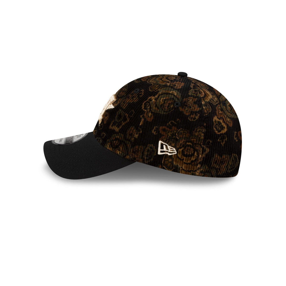Houston Astros Three Looms Floral Corduroy 9TWENTY Adjustable Hat