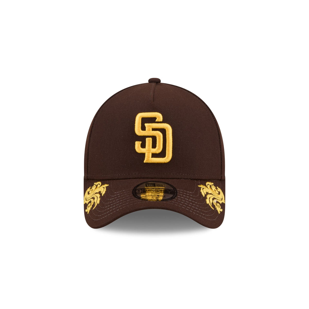 San Diego Padres Script 9FORTY A-Frame Snapback Hat