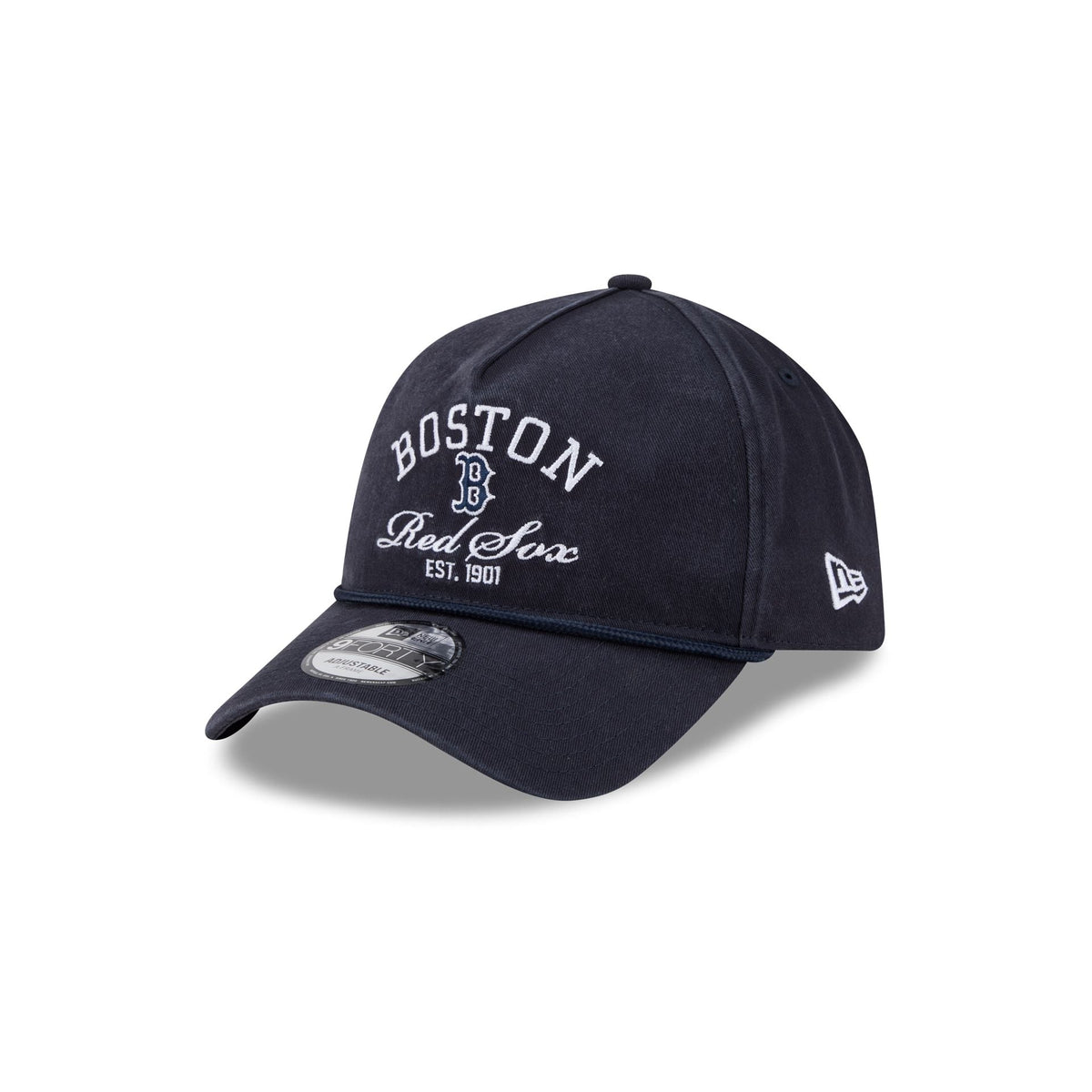 Boston Red Sox Stacked Rope 9FORTY A-Frame Snapback Hat