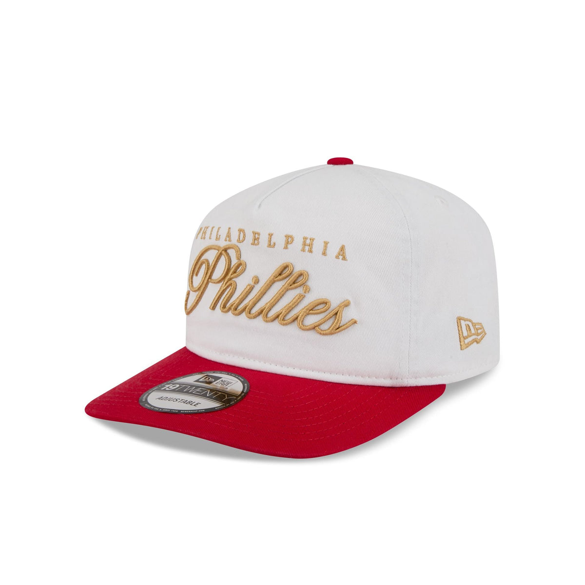Philadelphia Phillies Gold Scripted 19TWENTY Adjustable Hat