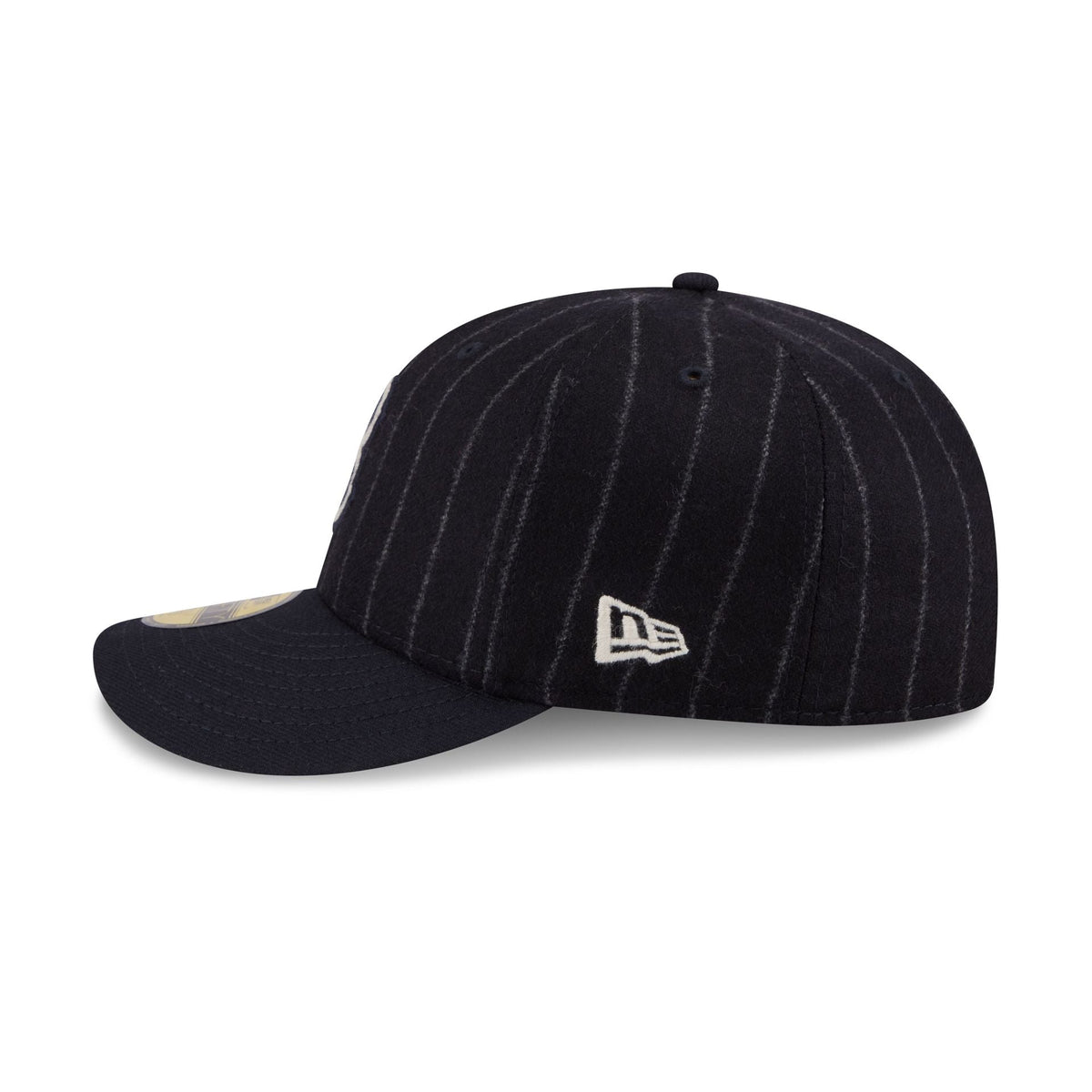 Boston Red Sox Pinstripe Merino & Cashmere Moon 59FIFTY Fitted Hat