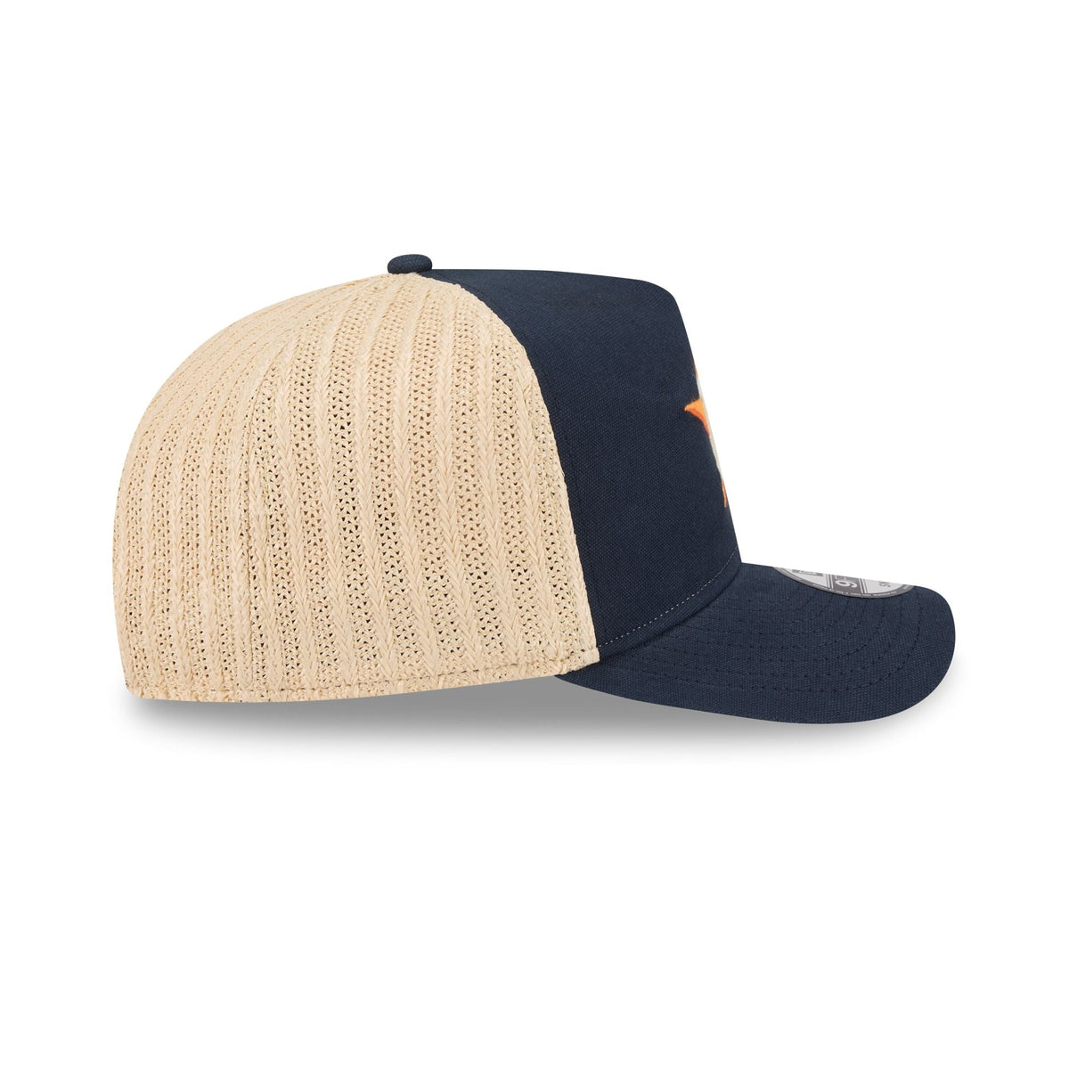 Houston Astros Grained 9FIFTY A-Frame Snapback Hat