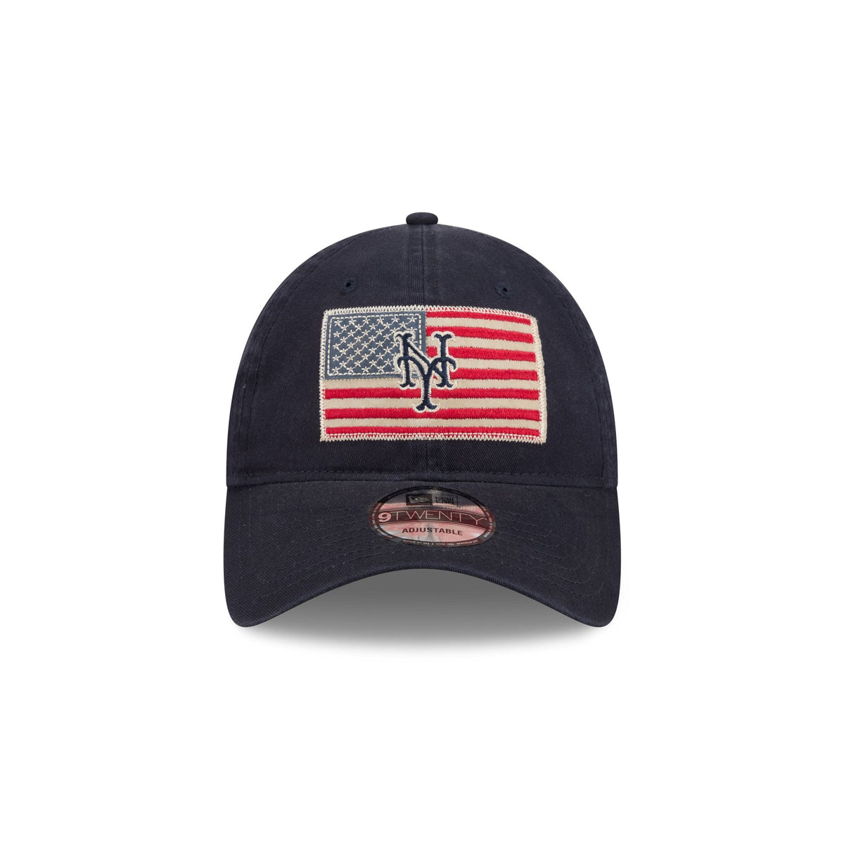 New York Mets Grand Flag 9TWENTY Adjustable Hat