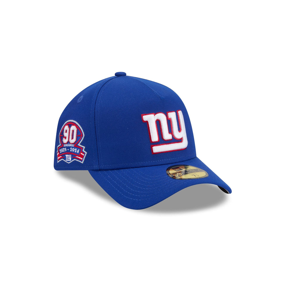 New York Giants Team Side 59FORTY A-Frame Fitted Hat