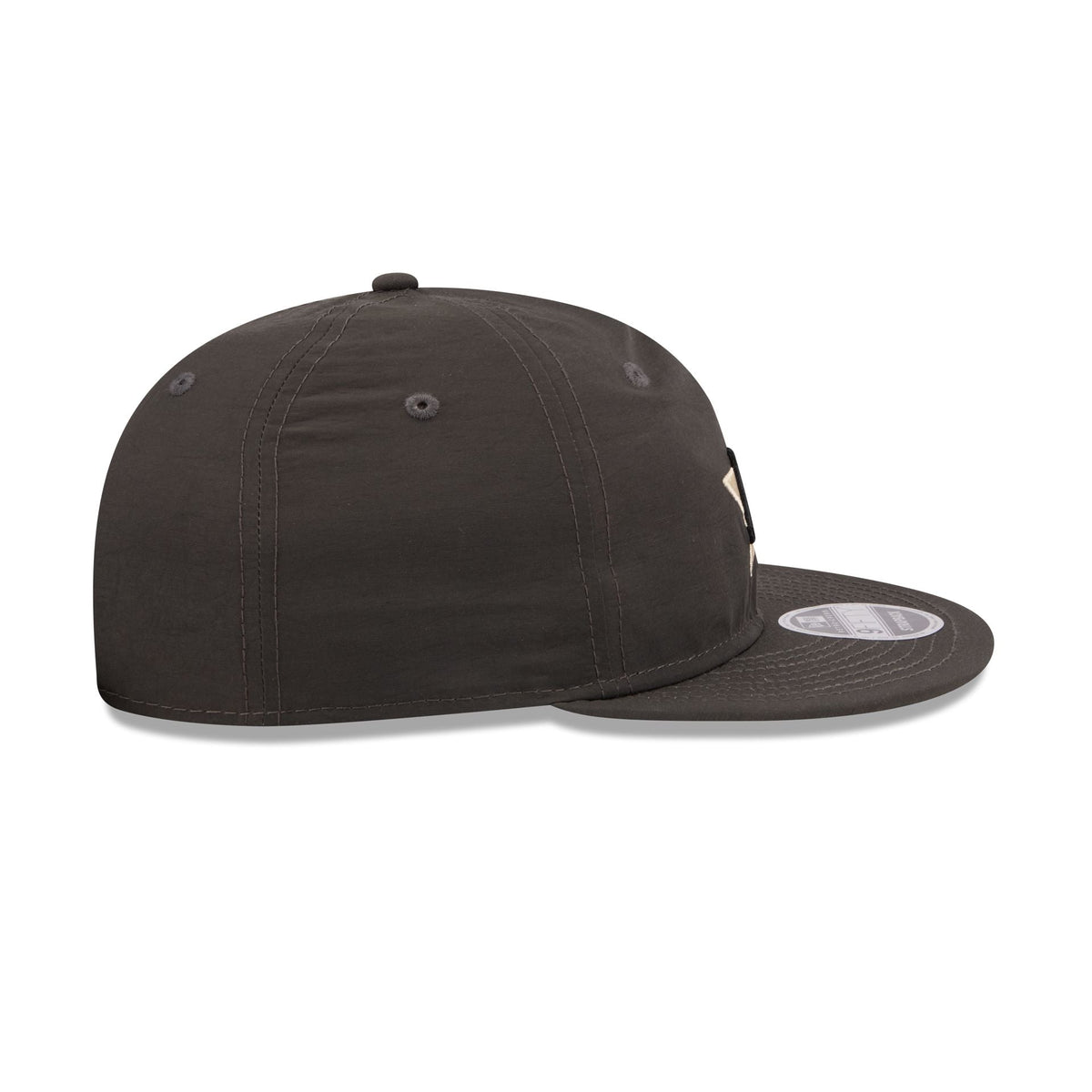 Houston Astros Three Looms Nylon Black Retro Crown 9FIFTY Adjustable Hat