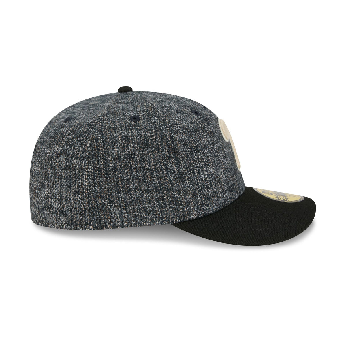 Philadelphia Phillies Three Looms Tweedy Cotton Black 59FIFTY Fitted Hat