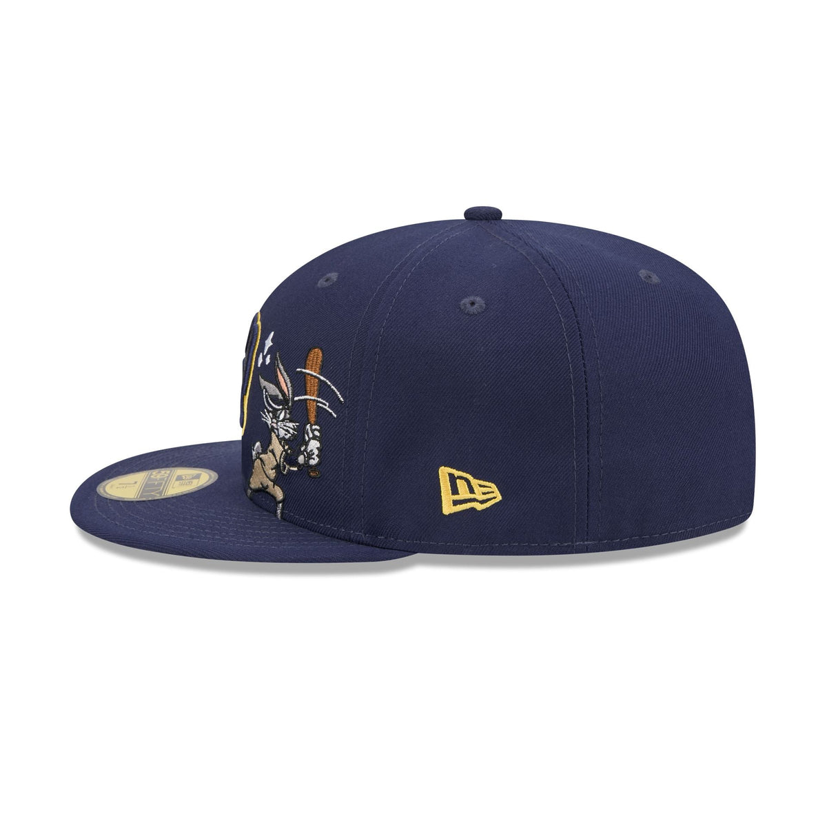 Milwaukee Brewers Bugs Bunny Swing 59FIFTY Fitted Hat