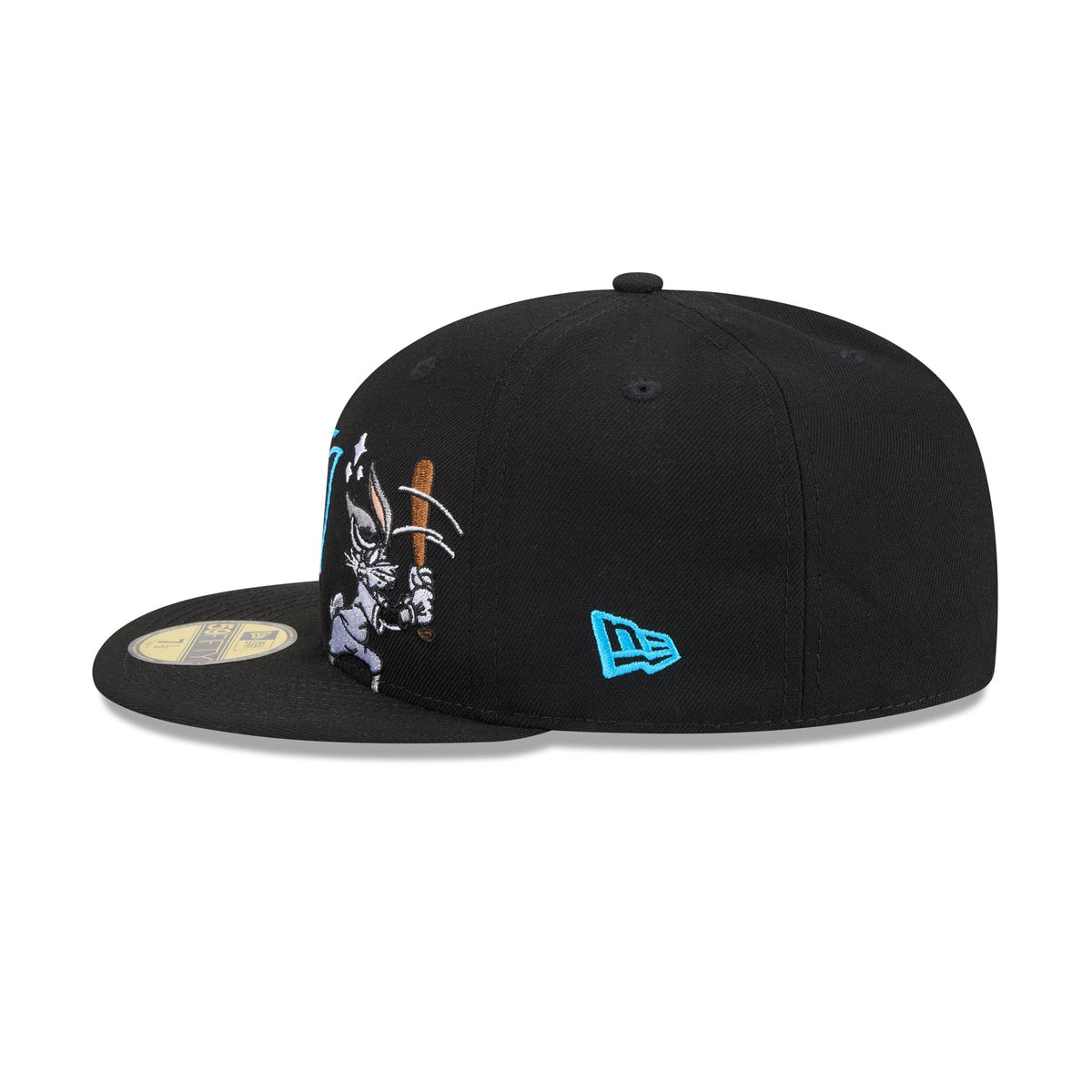 Miami Marlins Bugs Bunny Swing 59FIFTY Fitted Hat