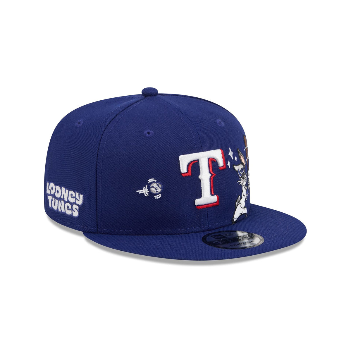 Texas Rangers Bugs Bunny Swing 9FIFTY Snapback Hat