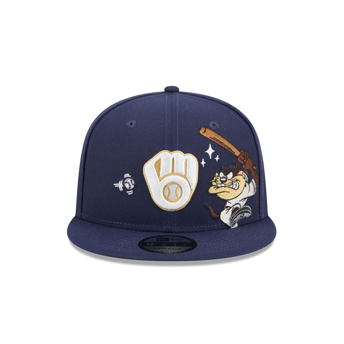 Milwaukee Brewers Tasmanian Devil Swing 9FIFTY Snapback Hat
