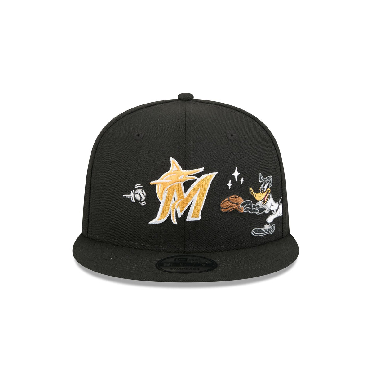 Miami Marlins Daffy Duck Catch 9FIFTY Snapback Hat