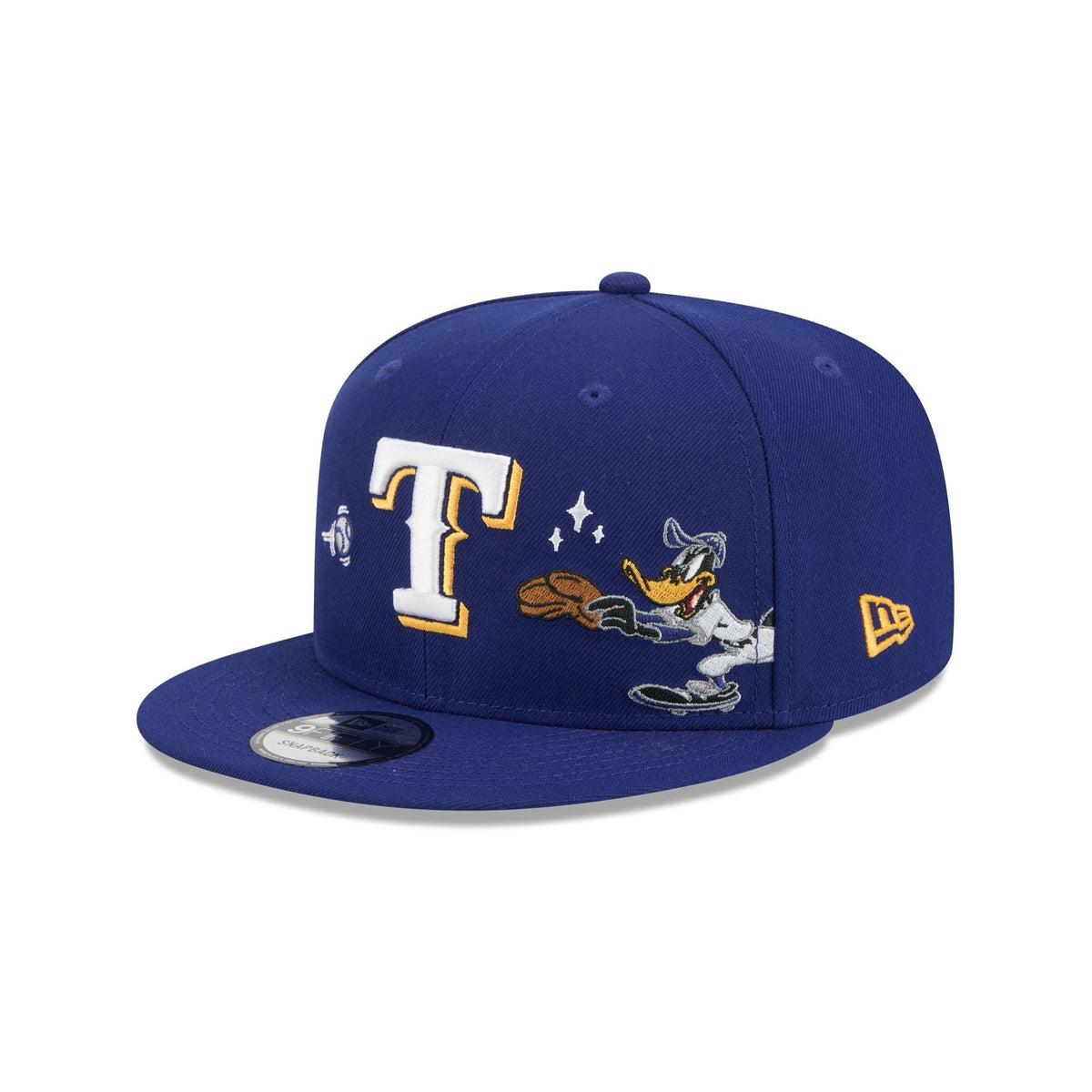 Texas Rangers Daffy Duck Catch 9FIFTY Snapback Hat