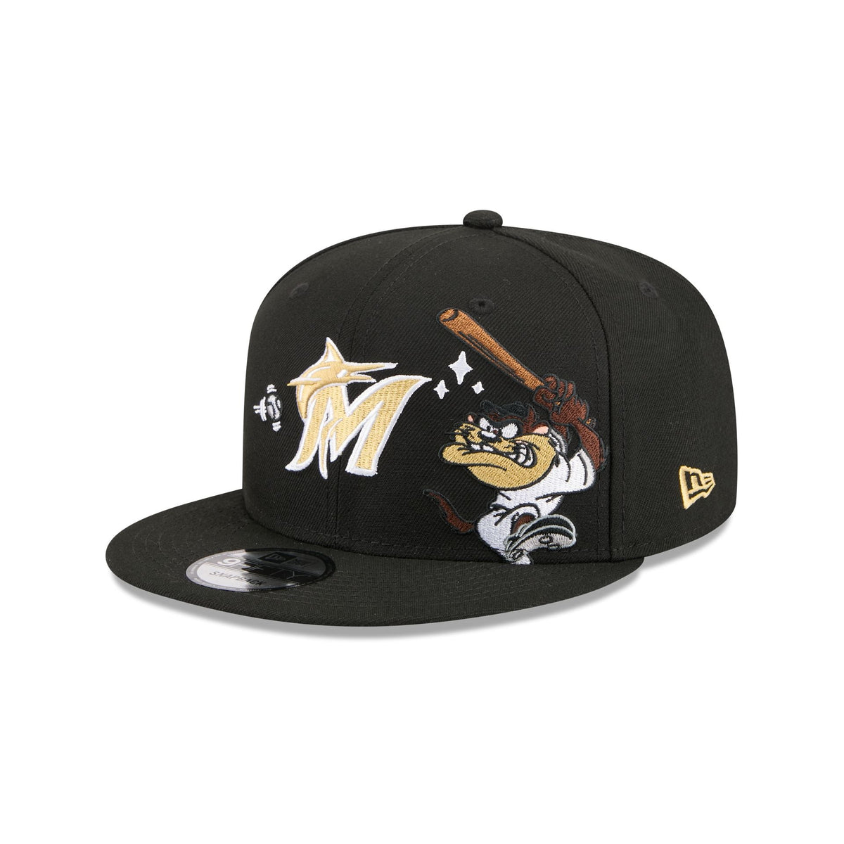 Miami Marlins Tasmanian Devil Swing 9FIFTY Snapback Hat