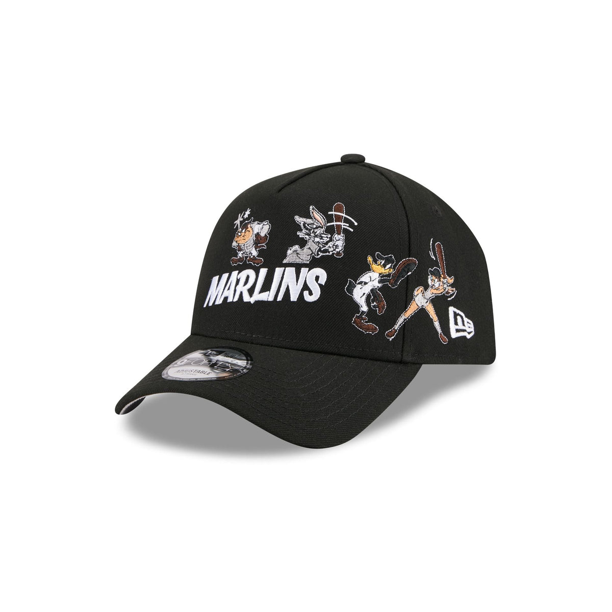 Miami Marlins Looney Tunes 9FORTY A-Frame Snapback Hat