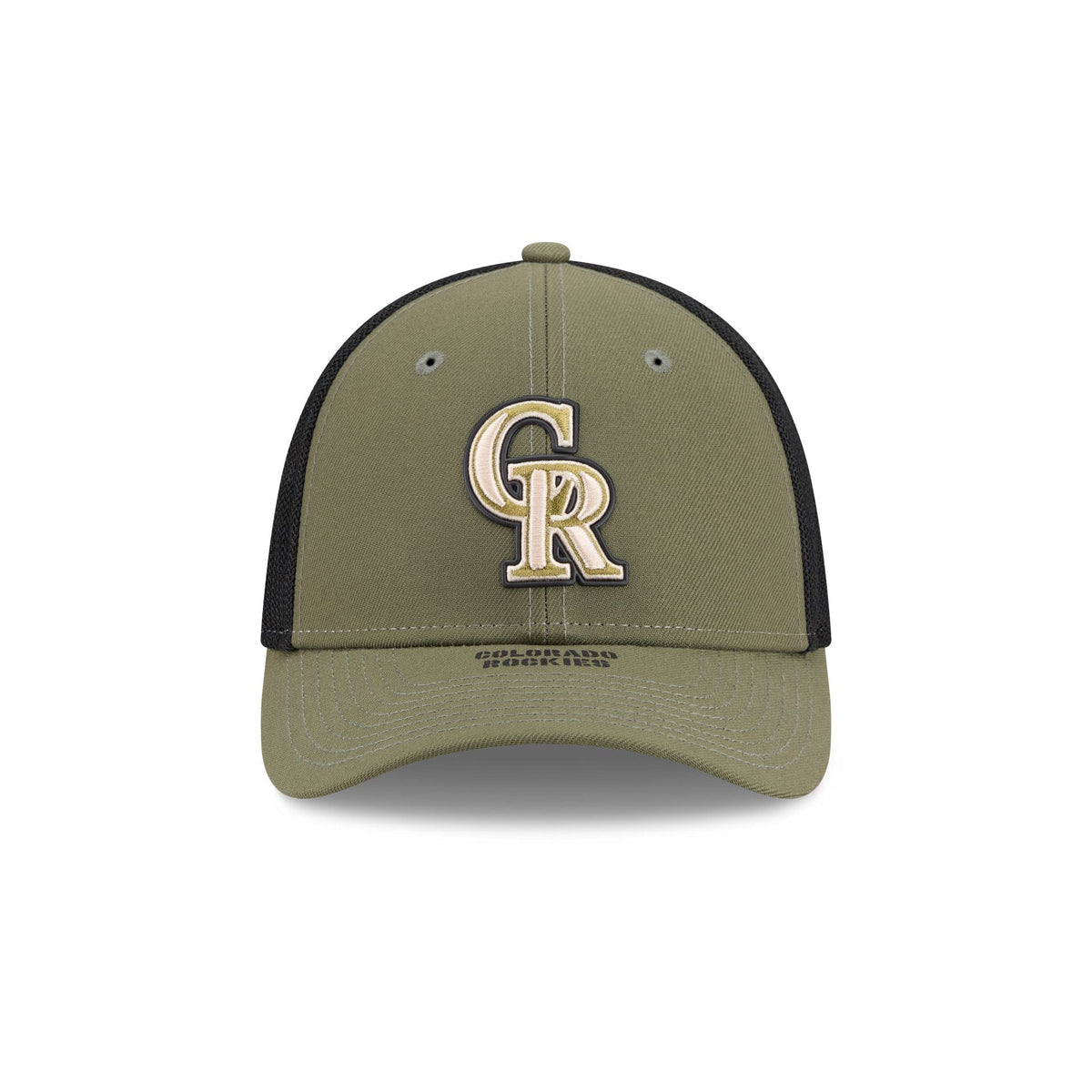 Colorado Rockies Armed Forces Day 2026 39THIRTY M-Crown Stretch Fit Hat