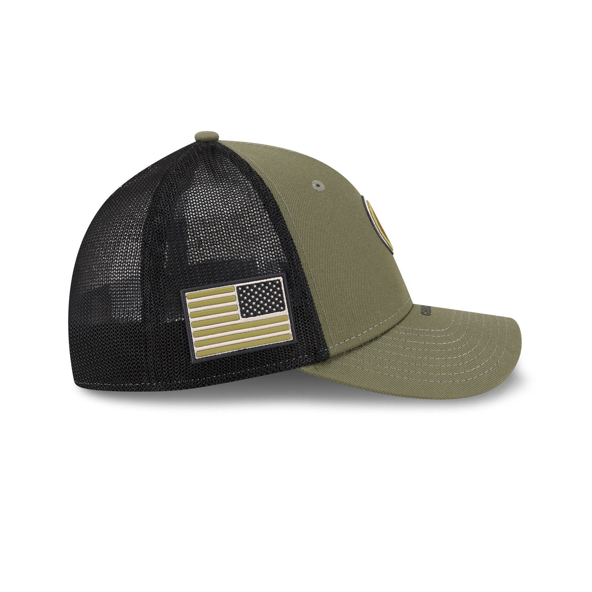 Chicago Cubs Armed Forces Day 2026 39THIRTY M-Crown Stretch Fit Hat