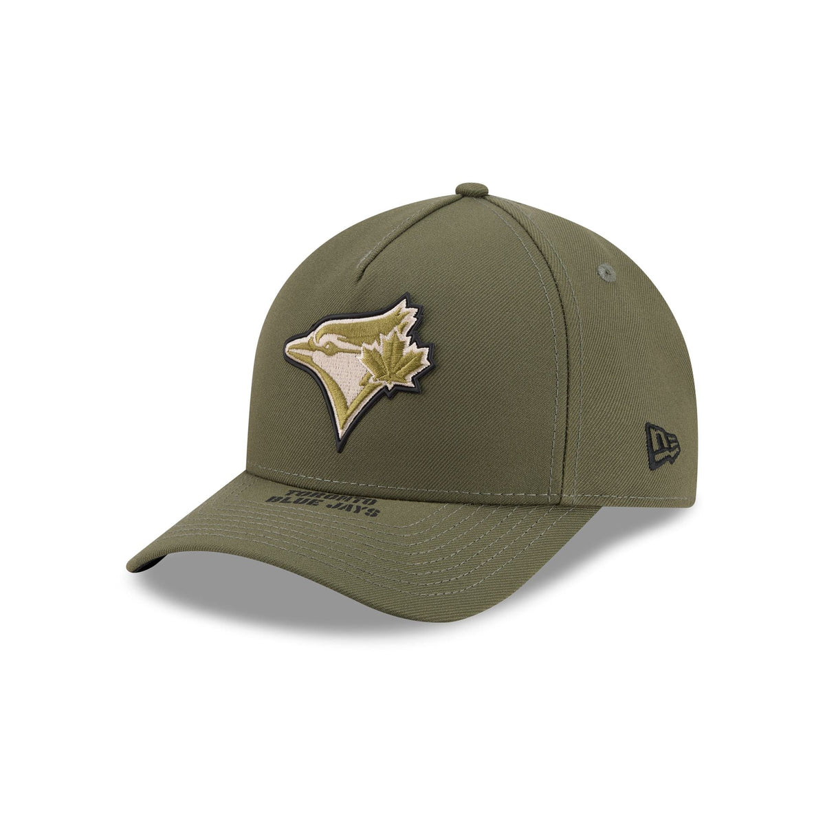 Toronto Blue Jays Armed Forces Day 2026 9FORTY M-Crown A-Frame Snapback Hat