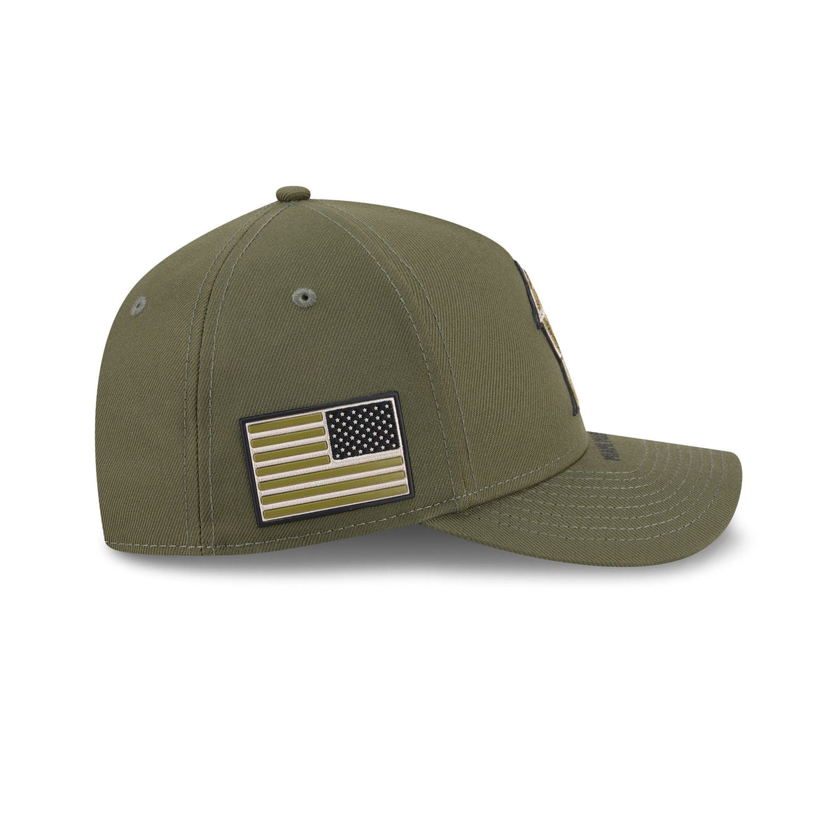 Miami Marlins Armed Forces Day 2026 9FORTY M-Crown A-Frame Snapback Hat