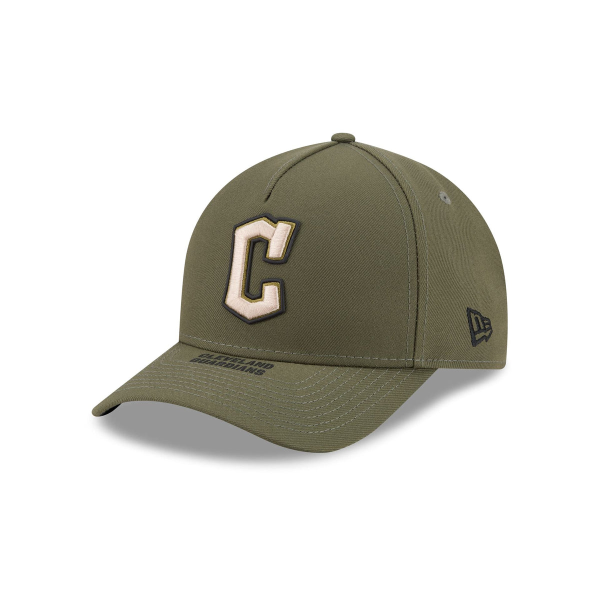 Cleveland Guardians Armed Forces Day 2026 9FORTY M-Crown A-Frame Snapback Hat