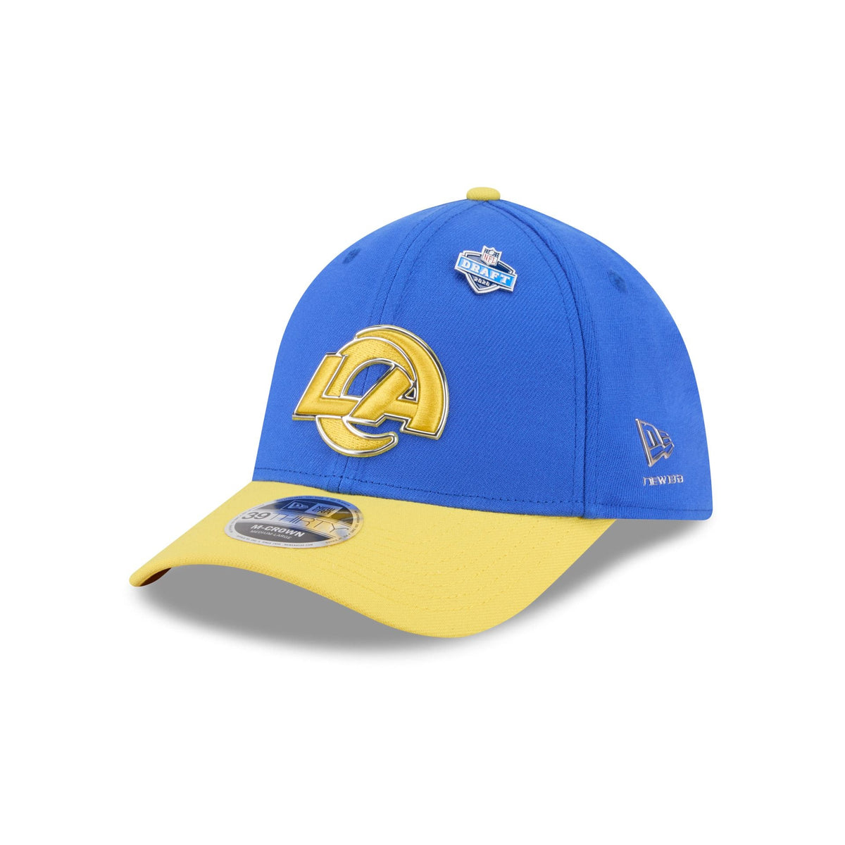 Los Angeles Rams 2026 Draft 39THIRTY M-Crown Stretch Fit Hat