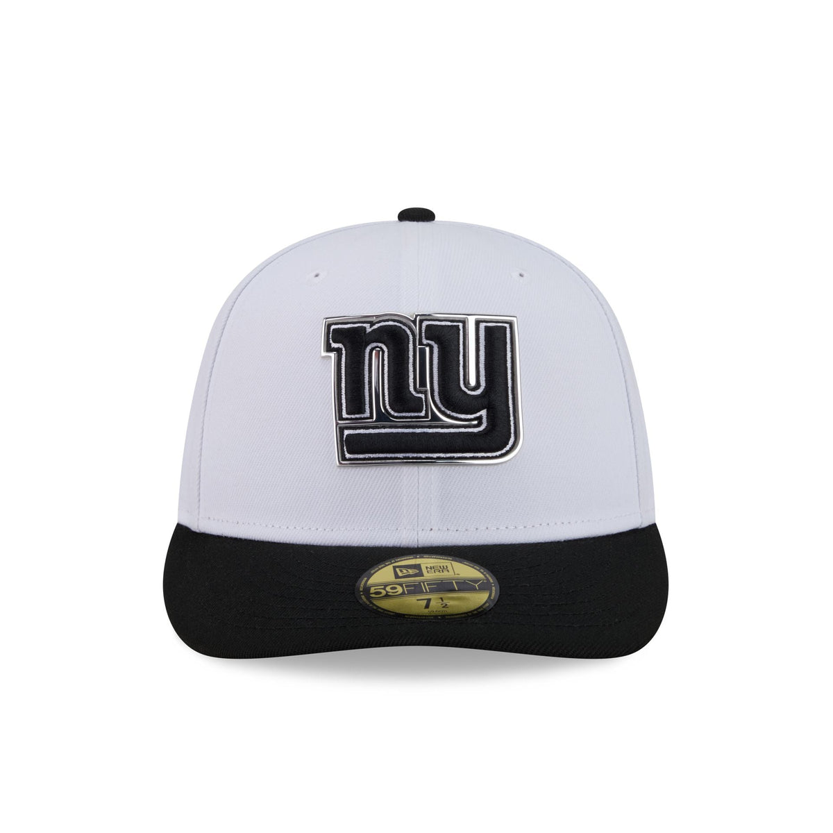 New York Giants 2026 Draft Black and White 59FIFTY Fitted Hat