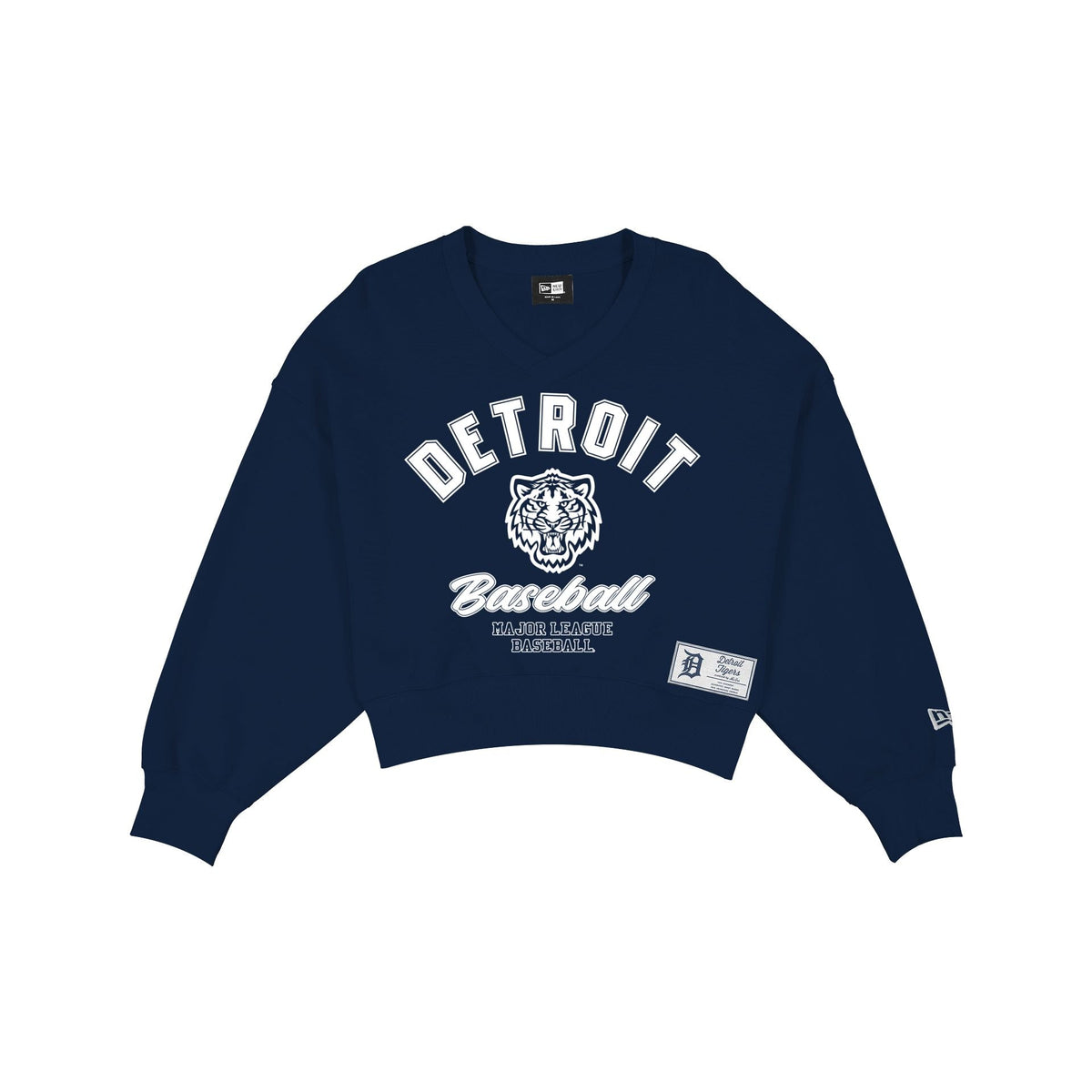 Detroit Tigers 2026 City Connect Women's Cropped Crewneck