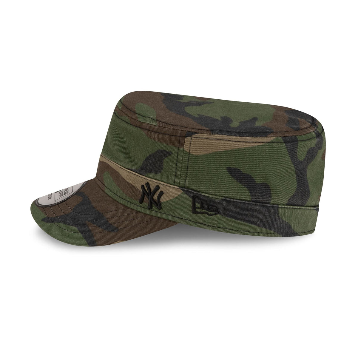 New York Yankees Woodland Camo Military Cap