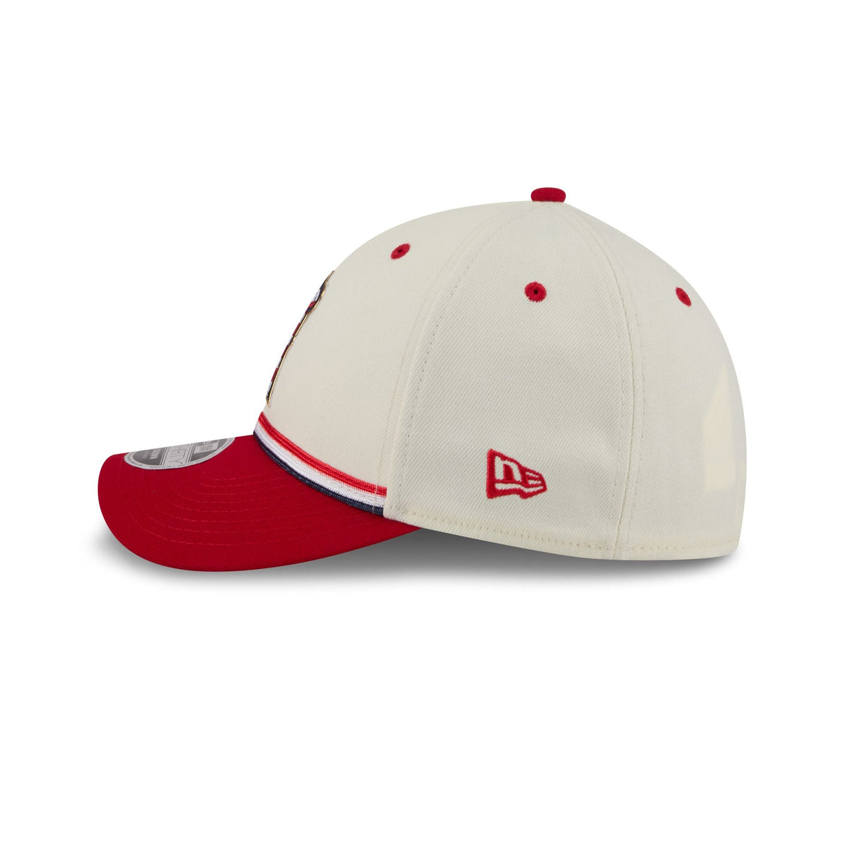 Los Angeles Angels Independence Day 2026 39THIRTY M-Crown Stretch Fit Hat