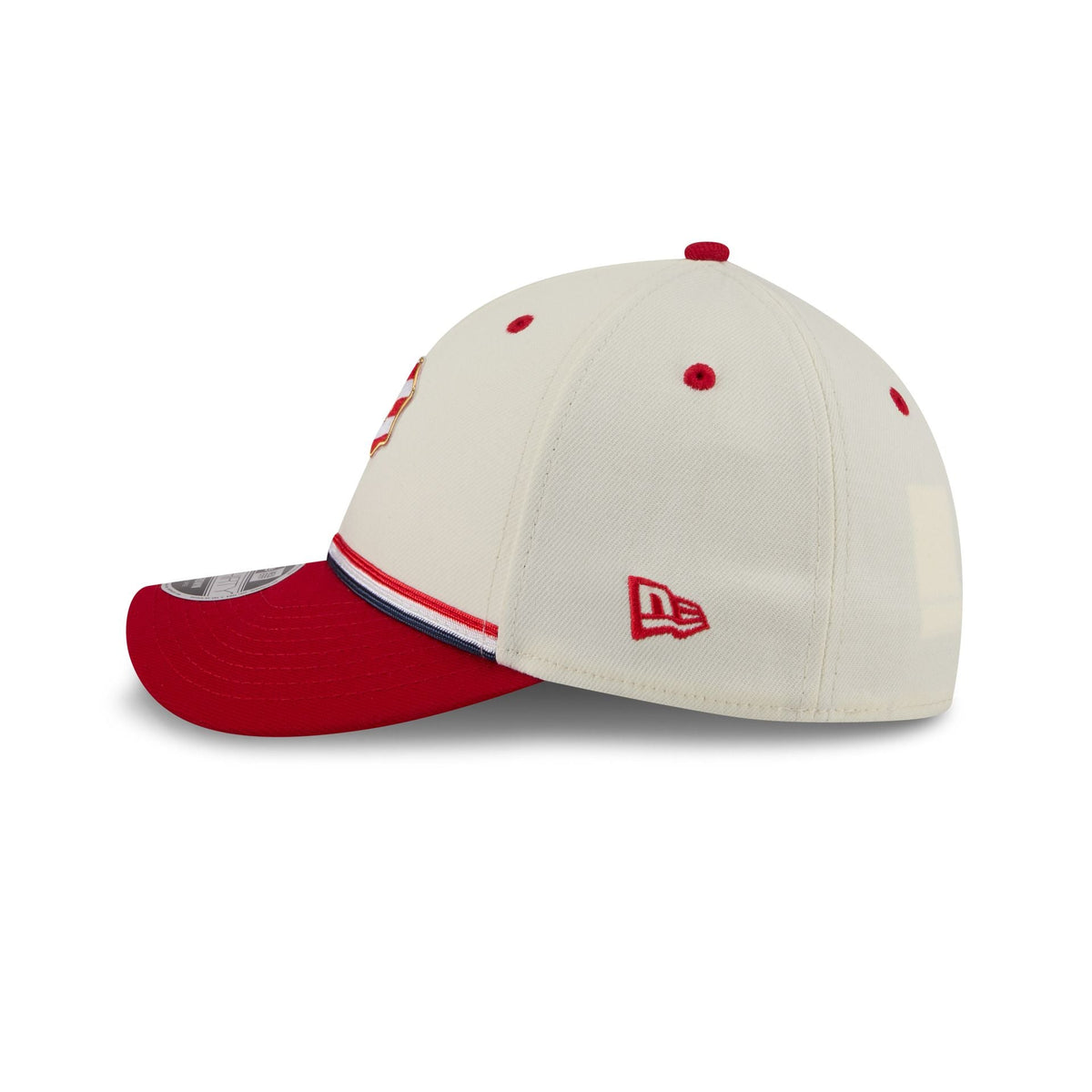 Pittsburgh Pirates Independence Day 2026 39THIRTY M-Crown Stretch Fit Hat