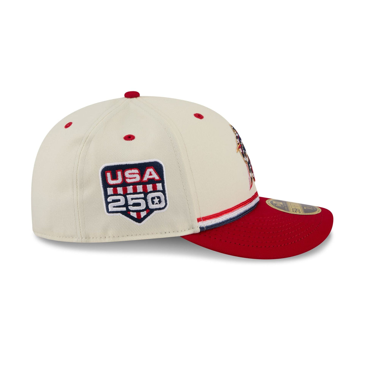 Miami Marlins Independence Day 2026 Low Profile 59FIFTY Fitted Hat